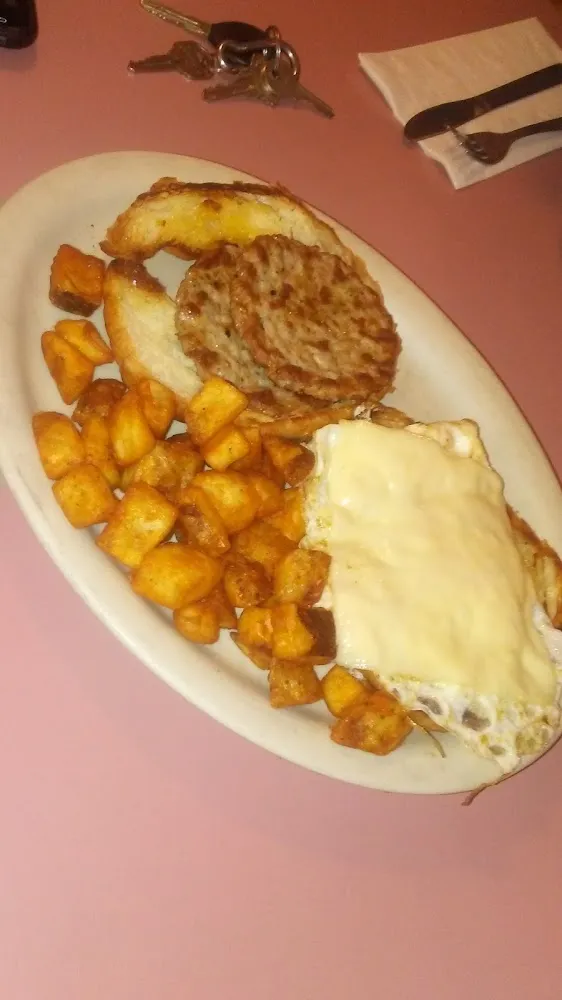 Huge Breakfast Sandwich